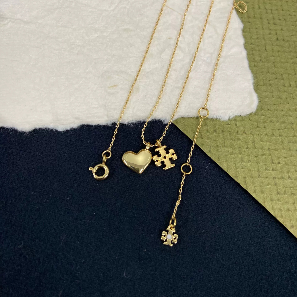 Tory Burch Heart Pendant Necklace